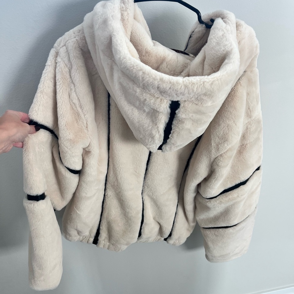 Fuzzy Sherpa jacket